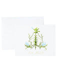 Watercolor Wedding Stationery and Notecard Set (going to the chapel)