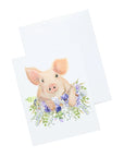 Watercolor Animals Stationery and Notecard Set