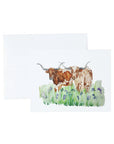 Watercolor Animals Stationery and Notecard Set