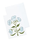 Flowers Watercolor Stationery Set and Notecard Set