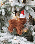 Puppy's First Christmas Doodle Dog Ornament