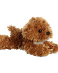 Mini Plush Puppy Dog Toy With Personalized Tag