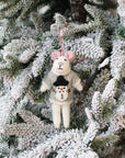 Snowman - Sweater Mice Ornament