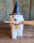 Personalized Spooky Doodle Dog Halloween Ornament