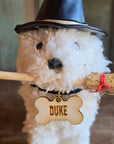 Personalized Spooky Doodle Dog Halloween Ornament
