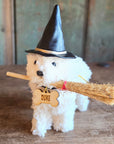 Personalized Spooky Doodle Dog Halloween Ornament