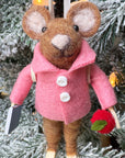Student With Backpack Mouse Ornament