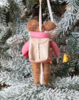 Student With Backpack Mouse Ornament