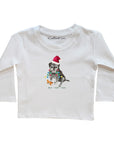 Bah Hum Pug Toddler Tee