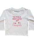 More Cowgirls Toddler Tee