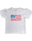 American Flag Toddler Tee