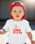 STL Baseball Toddler Tee