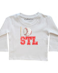 STL Baseball Toddler Tee