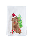 Christmas Doodle Kitchen Towel