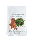 Christmas Tree Fainted Kitchen Towel