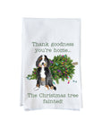 Christmas Tree Fainted Kitchen Towel
