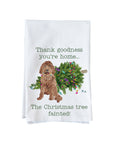 Christmas Tree Fainted Kitchen Towel