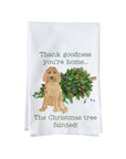 Christmas Tree Fainted Kitchen Towel