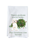Christmas Tree Fainted Kitchen Towel