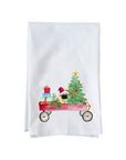 Christmas Wagon Kitchen Towel