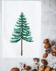 Evergreen Tree Kitchen Towel