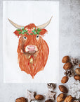 Highland Cow Kitchen Towel