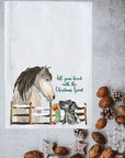 Fill Your Heart With The Christmas Spirit Kitchen Towel