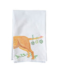 Lab With Ornament On Tail Kitchen Towel