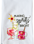 Making Spirits Bright Kitchen Towel