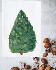 White Cedar Tree Kitchen Towel