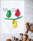 Working Over The Holidays Kitchen Towel