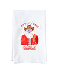Wranglin Up Christmas Kitchen Towel