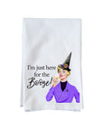 I'm Just Here for the Booze! Kitchen Towel