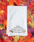 Happy Thanksgiving Kitchen Towel