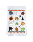 Jack-O-Lantern Collage Kitchen Towel