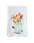 Fall Mason Jar Kitchen Towel
