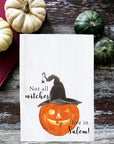 Not All Witches Live In Salem Kitchen Towel
