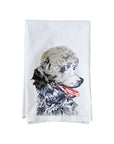 Paint By Number Poodle Kitchen Towel