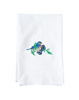 Bluebird and Blueberries Kitchen Towel