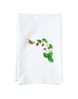 Bird and Strawberry Vine Kitchen Towel