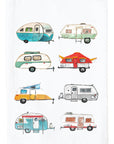 Camper Collage Kitchen Towel