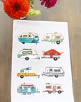Camper Collage Kitchen Towel