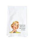 Stay At Home Cat Mom Kitchen Towel