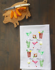 Cheers cocktails Kitchen Towel