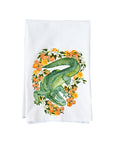 Citrus Gator Kitchen Towel