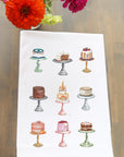 Cake Collage Kitchen Towel