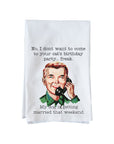 Cat's Birthday Party Kitchen Towel