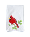 Cardinal On A Branch Kitchen Towel