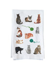 Cat Collage Kitchen Towel