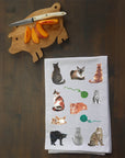 Cat Collage Kitchen Towel